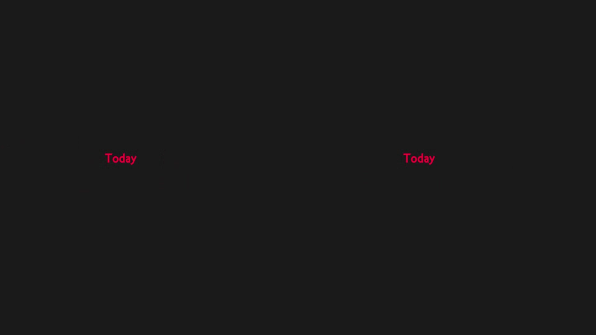 Today is the day
