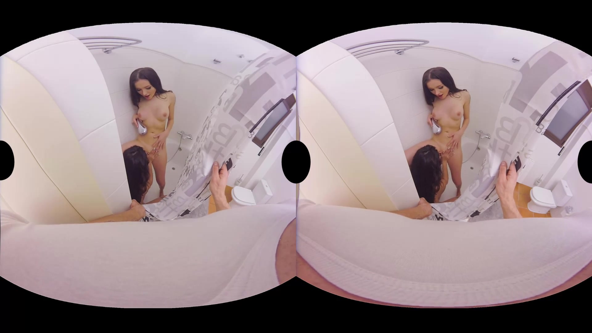 Jade Juan Lucho Sasha Rose in Hidden - VirtualRealPorn