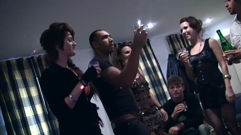 Fuckfest at eager students 18+ sex party