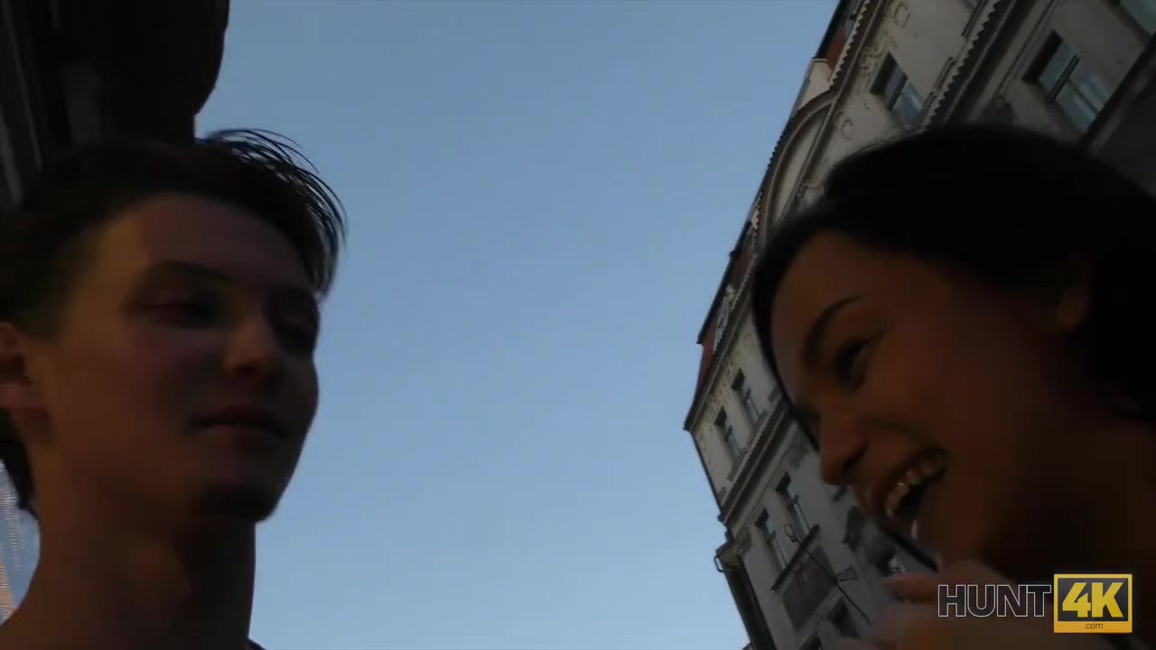 HUNT4K. Skinny babe Erica Black needs a lot of cash thats why she becomes slut