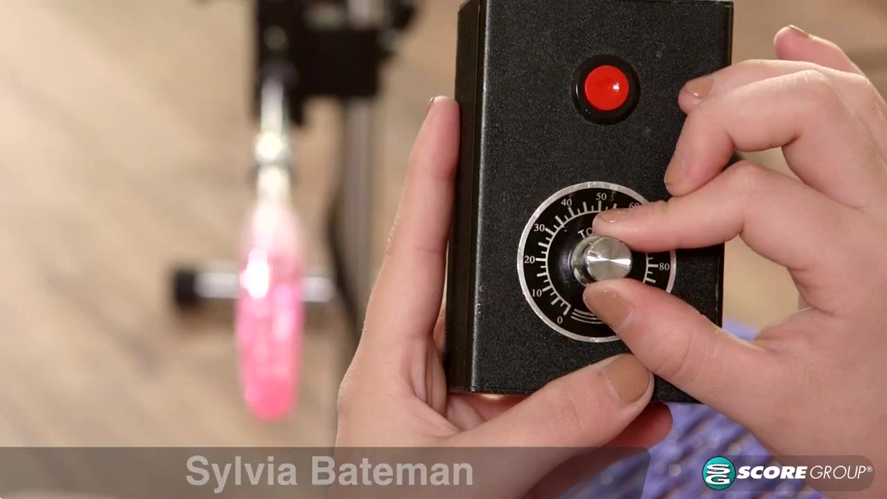 Sylvia Bateman Tries The Hands-free Fuck Machine