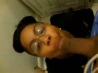 Broom Closet Blow Job by Black Dick Lover