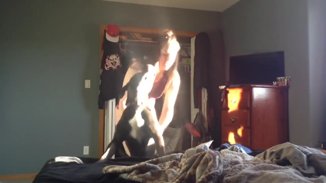 REAL hidden on roommate catches her getting dressed for school