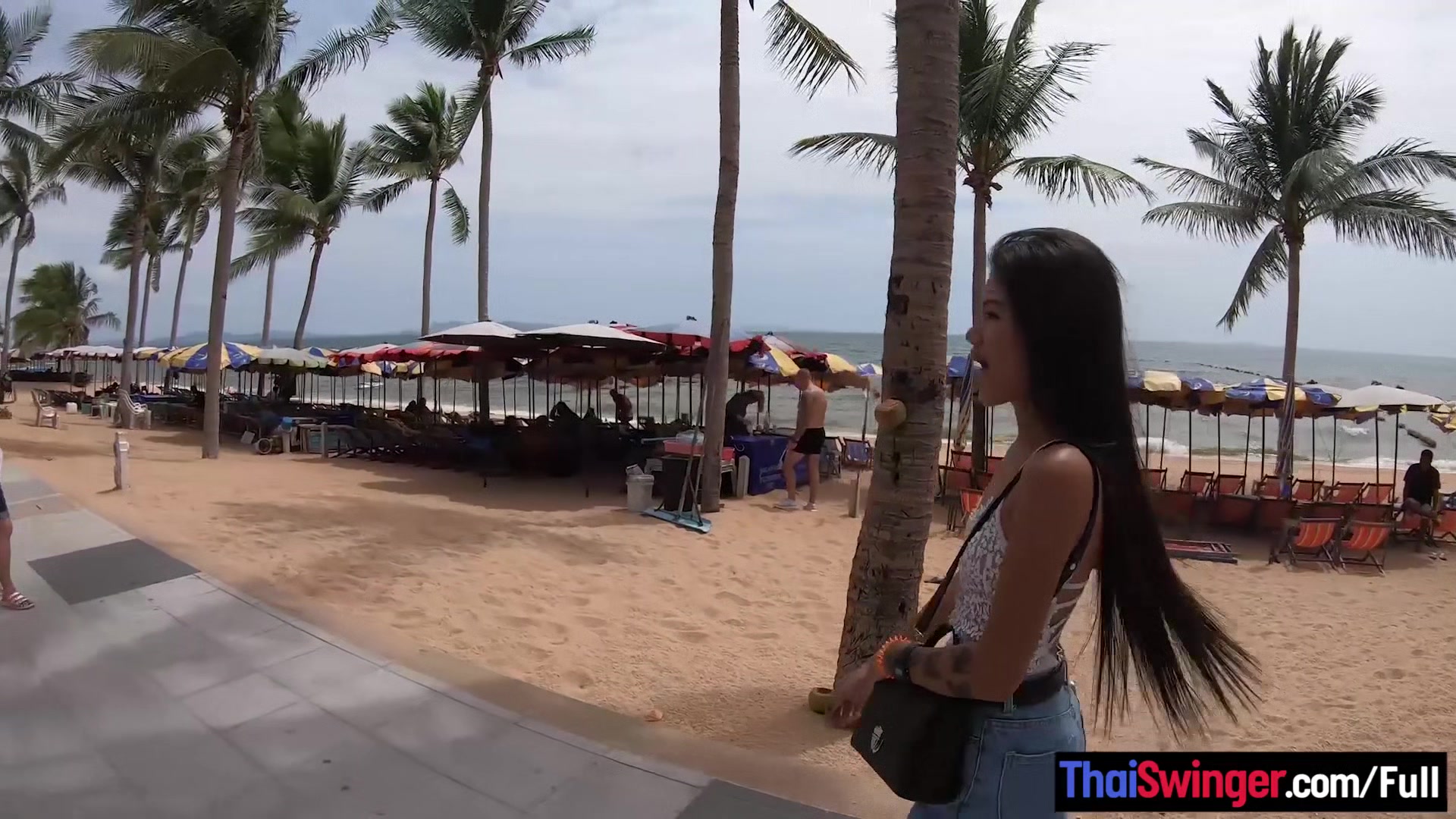 Rough sex with petite Thai amateur teen 18+ girlfriend who liked it hard