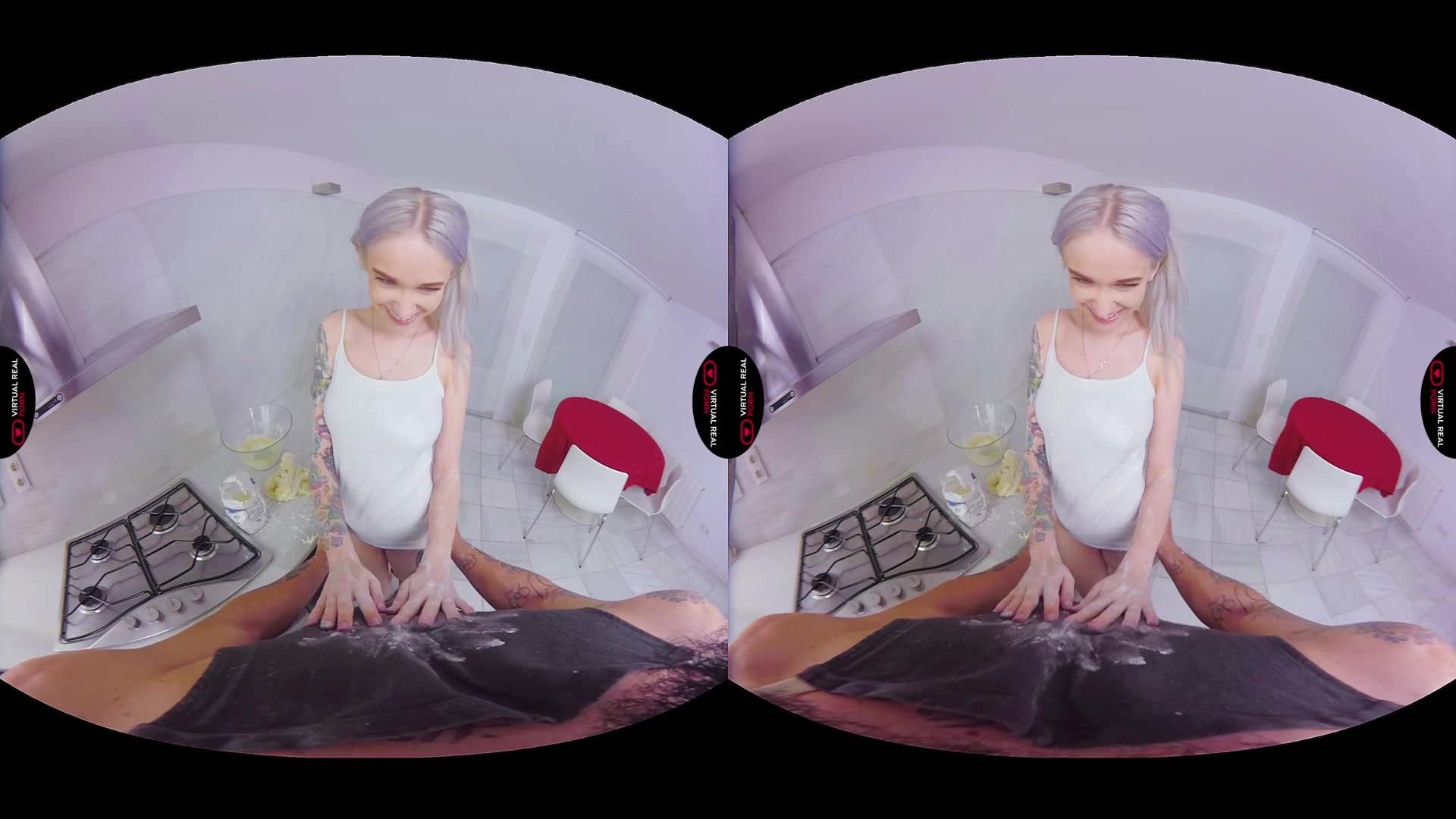 Arteya Miguel Zayas in Hot cooking - VirtualRealPorn