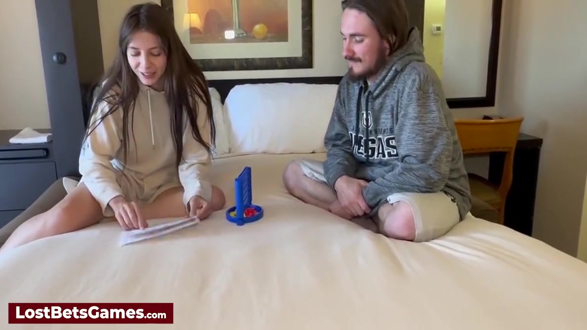Playing A Strip Version Of Connect 4 Ends Up With The Loser Fucking The Winner