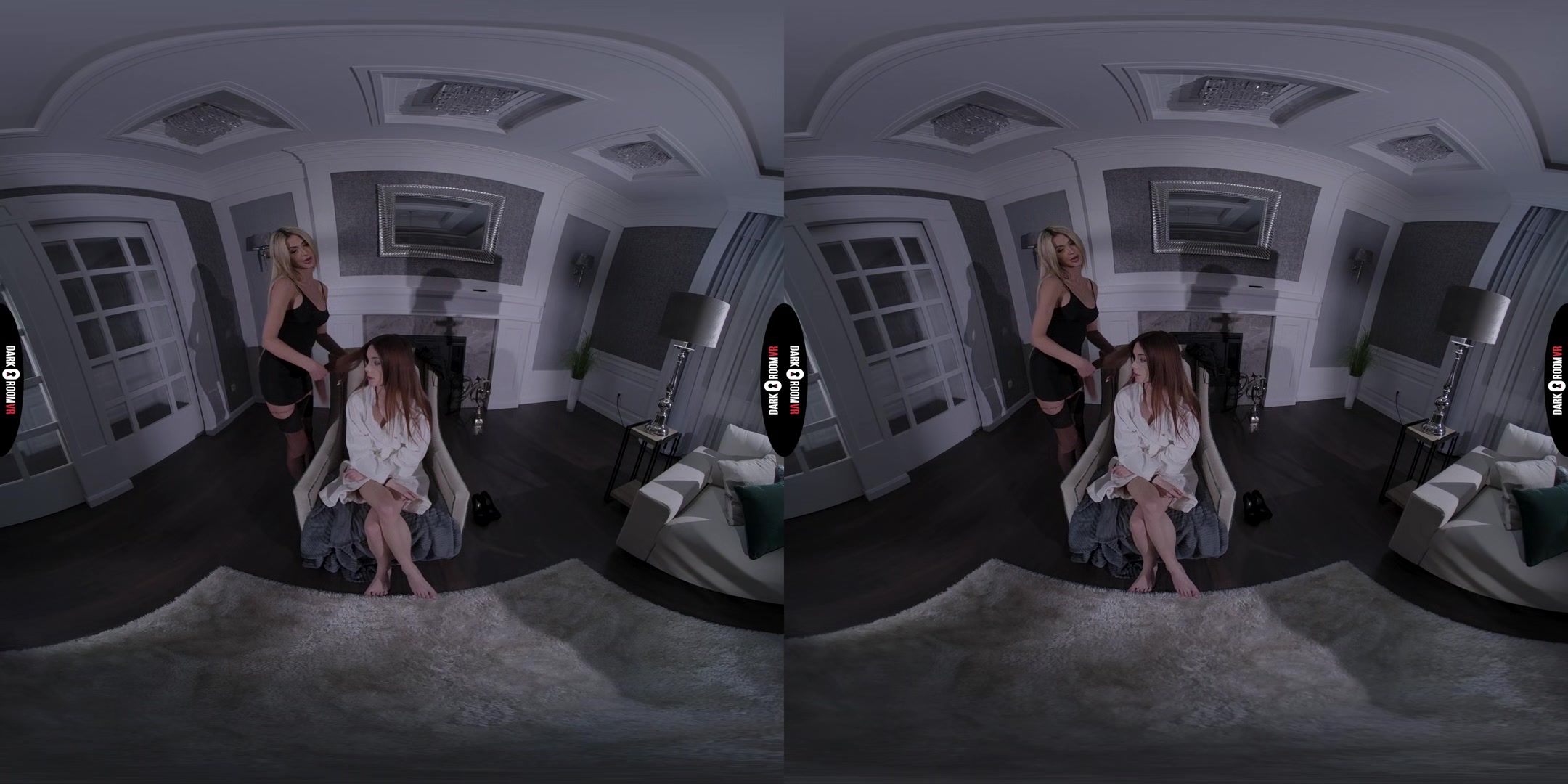 Liz Ocean & Avrora Lacosta VR Porn: Meet Your New Toy - DarkRoomVR