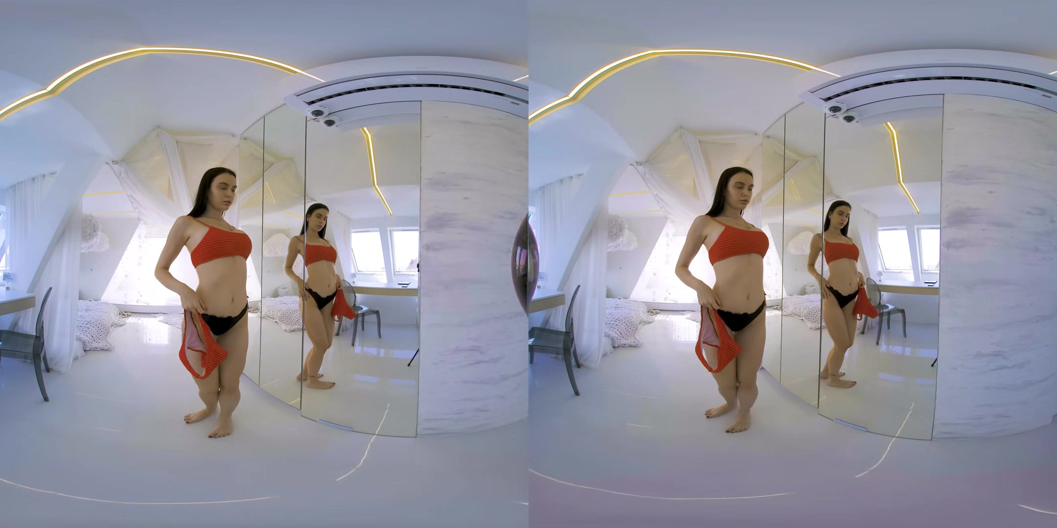 Anna Tries On Red Bikini - Vrsun