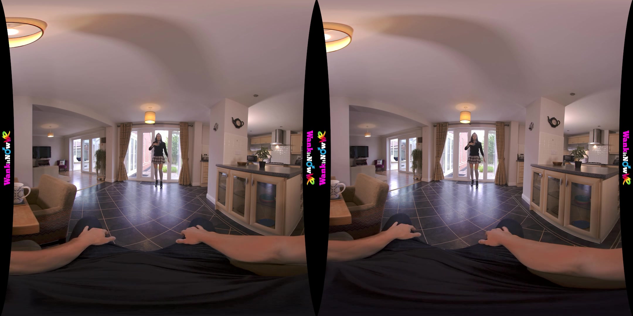 Nympho Neighbour featuring Shay London - WankitNowVR