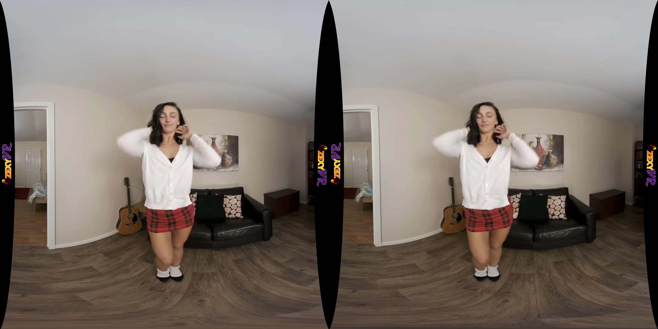 Check Me Out - Teen Schoolgirl Babe Solo Striptease