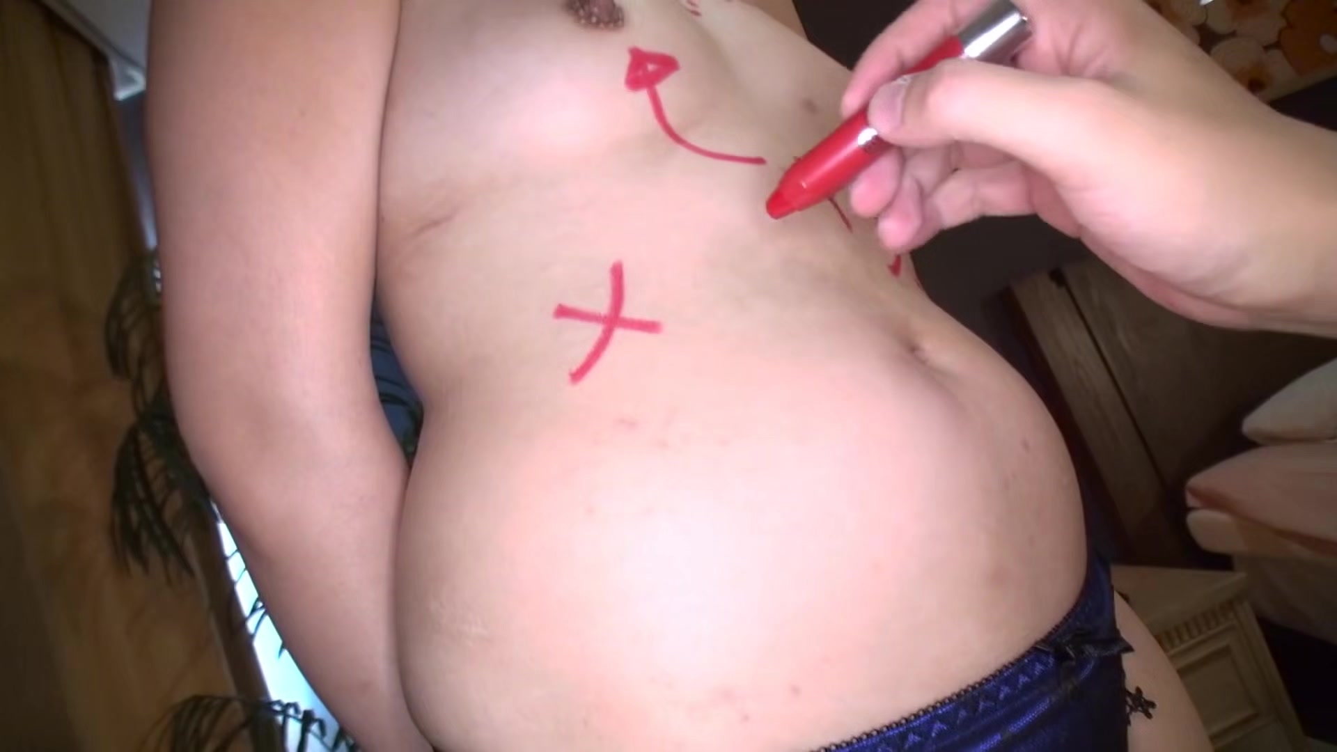 Rikako Yamada A Girl Is Scribbled All Over Her Body But She Still Gets Horny - 10musume
