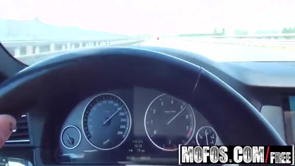 Stranded teen 18+ Get Back Doored In The Backseat 8 Min