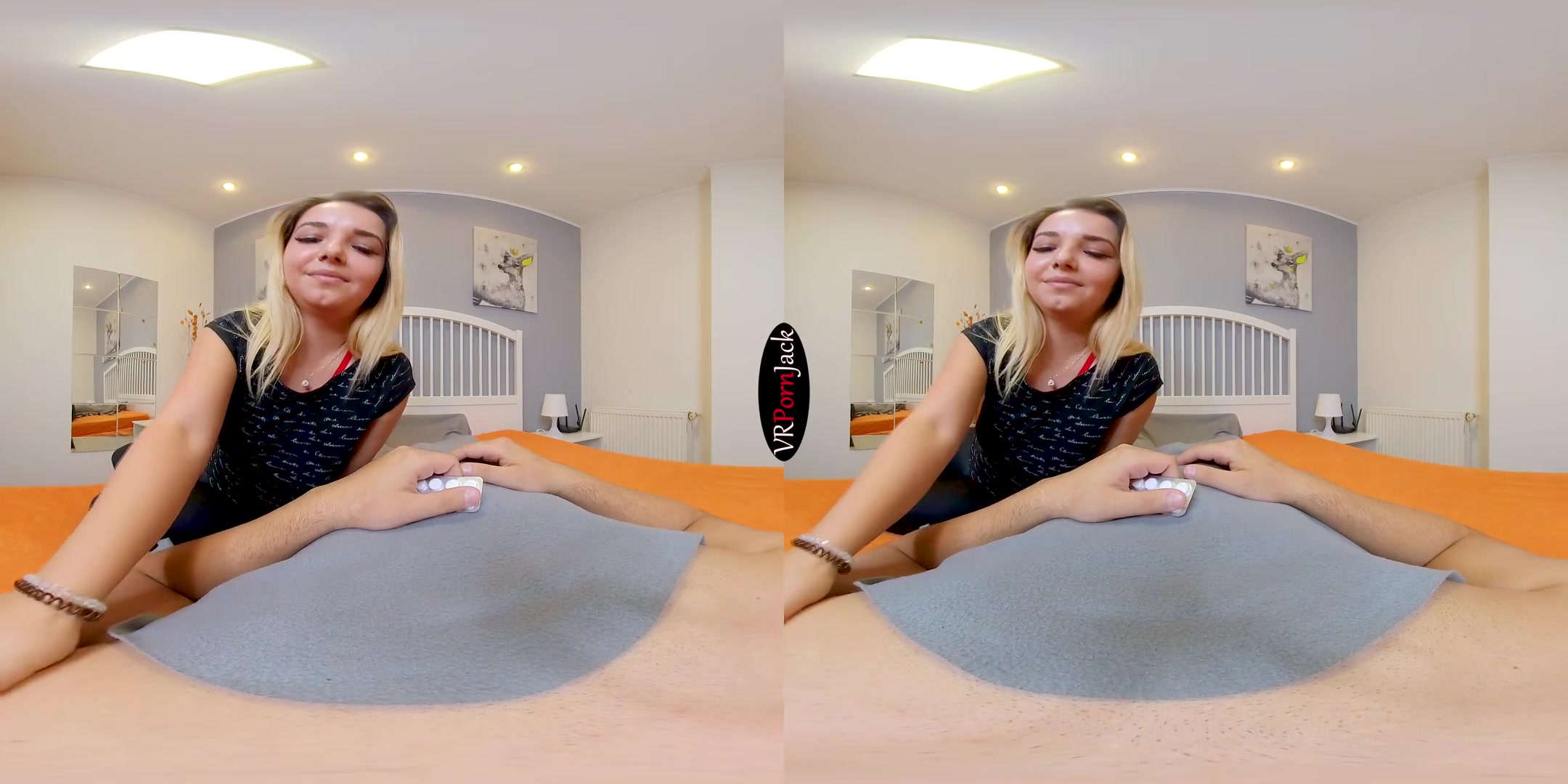 Big Boobs Are The Cure - Virtual Reality Blowjob with Busty Amateur