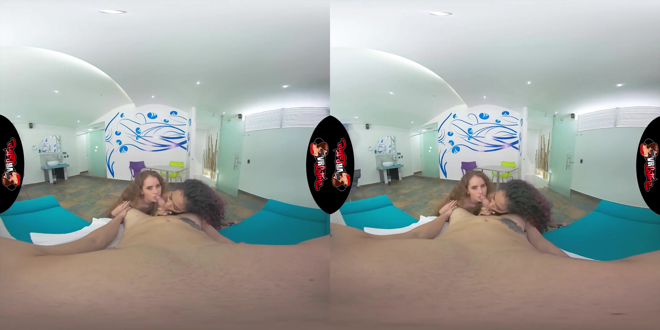 Alejandra Zapata & Karina Rojo in Chocolate Orange - VRLatina
