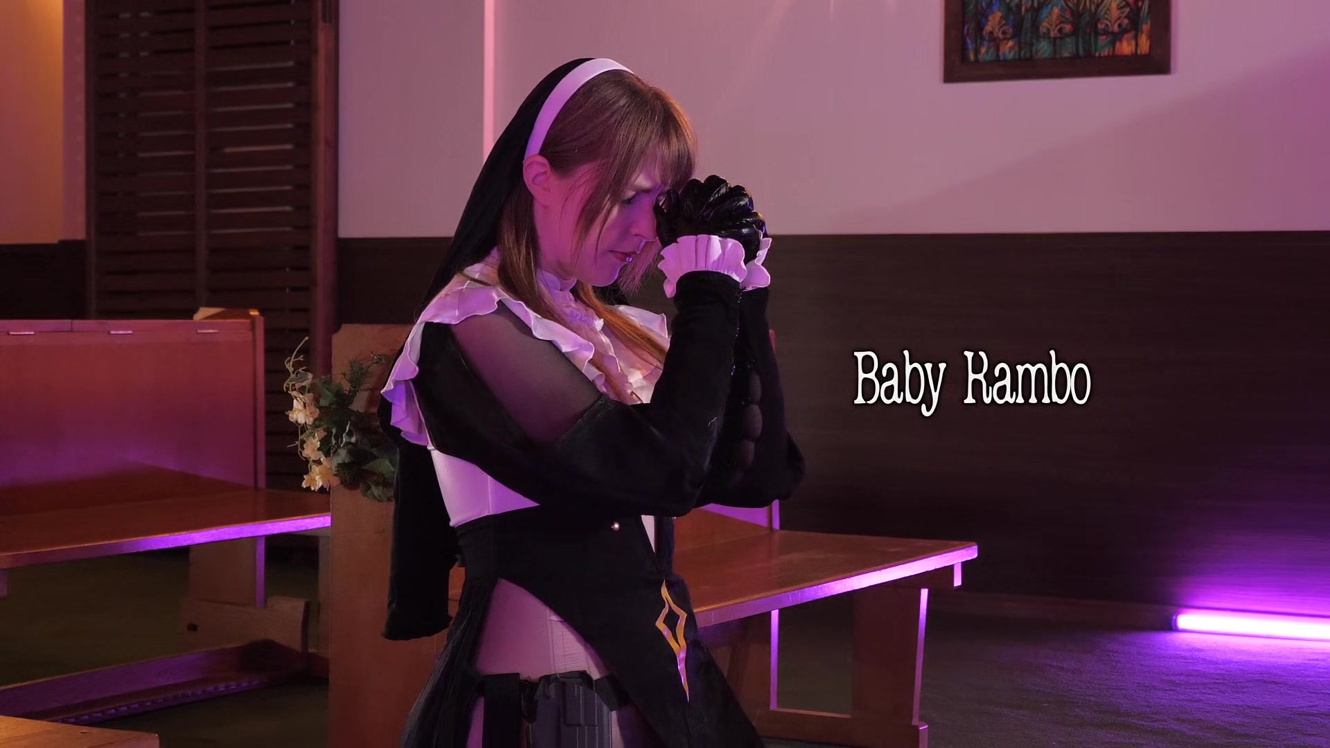 June Lovejoy Nuns Exorcist Threesome and Creampie Exorcism