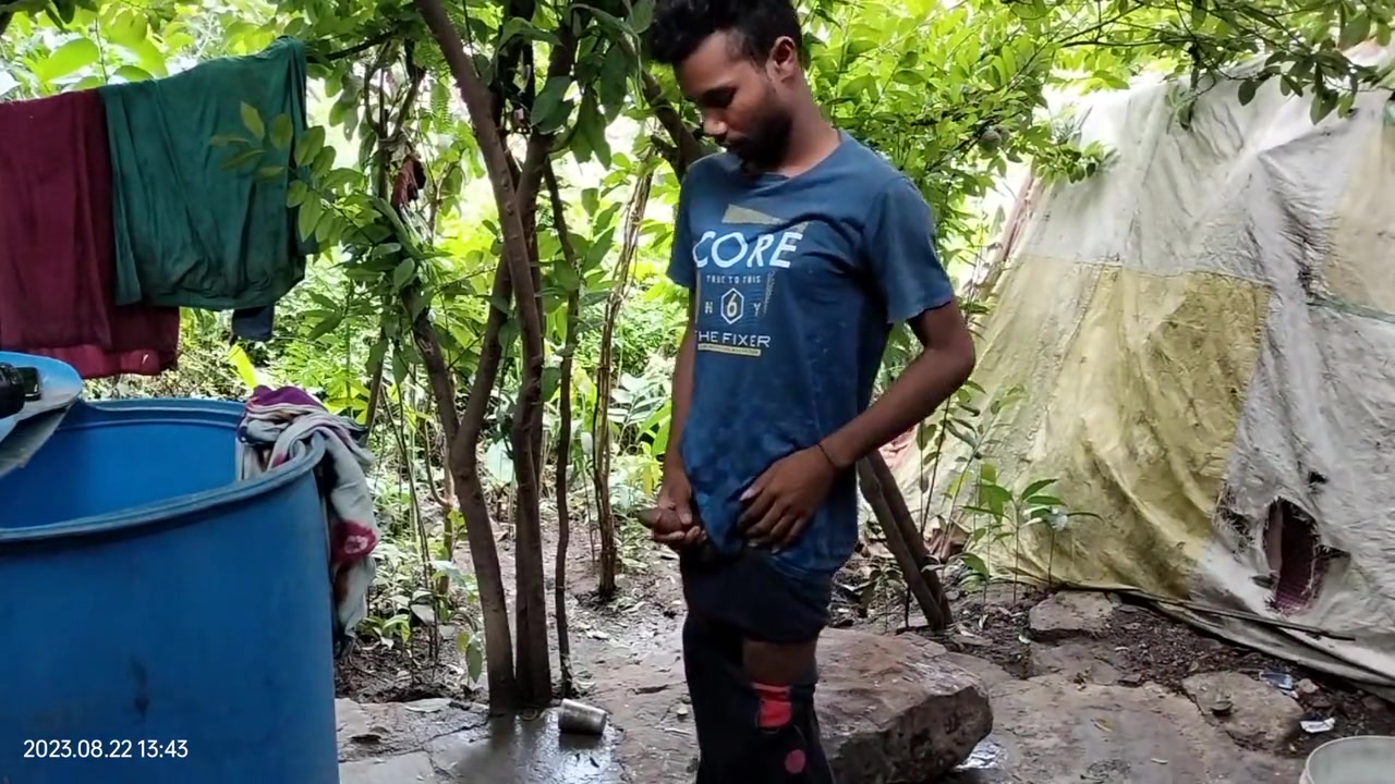 We Have A Treehouse Bathroom In The Middle Of The Trees And We Have Sex There Alone My Nearest Forest- Gay Movie In Hindi