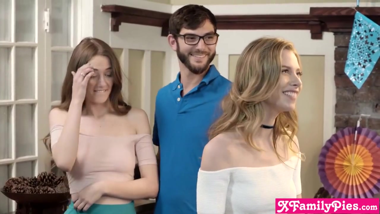 teen 18+ Stepsister Anya Olsen And Her Bff Samantha Hayes Fucking Her Stepbro