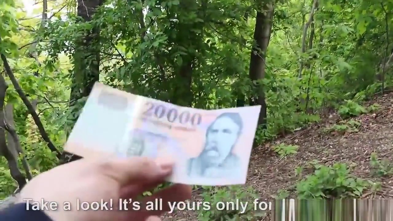 Hot Amateur Eurobabe Aisha Gets Pounded In The Woods