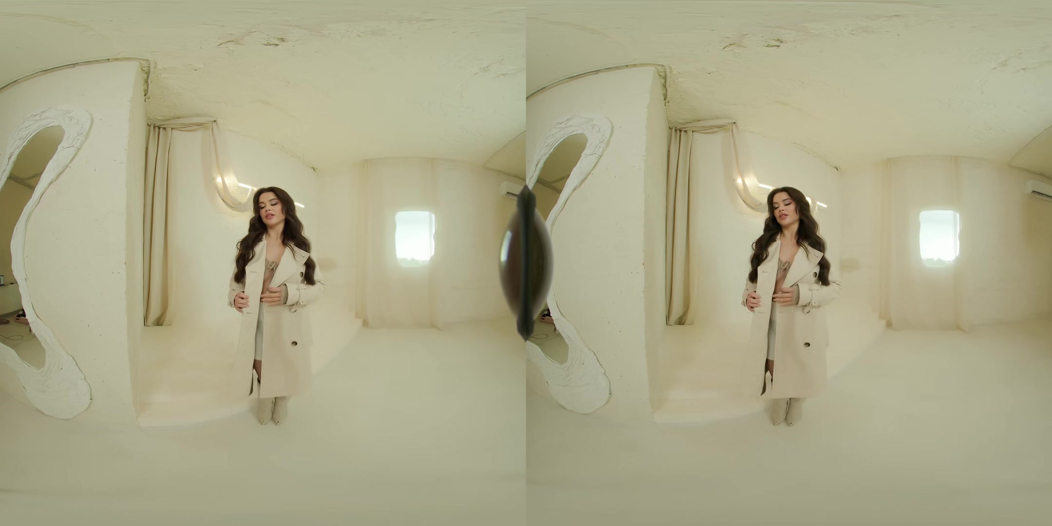 Annet In A Beige Coat - Vrsun - Vr Porn Video