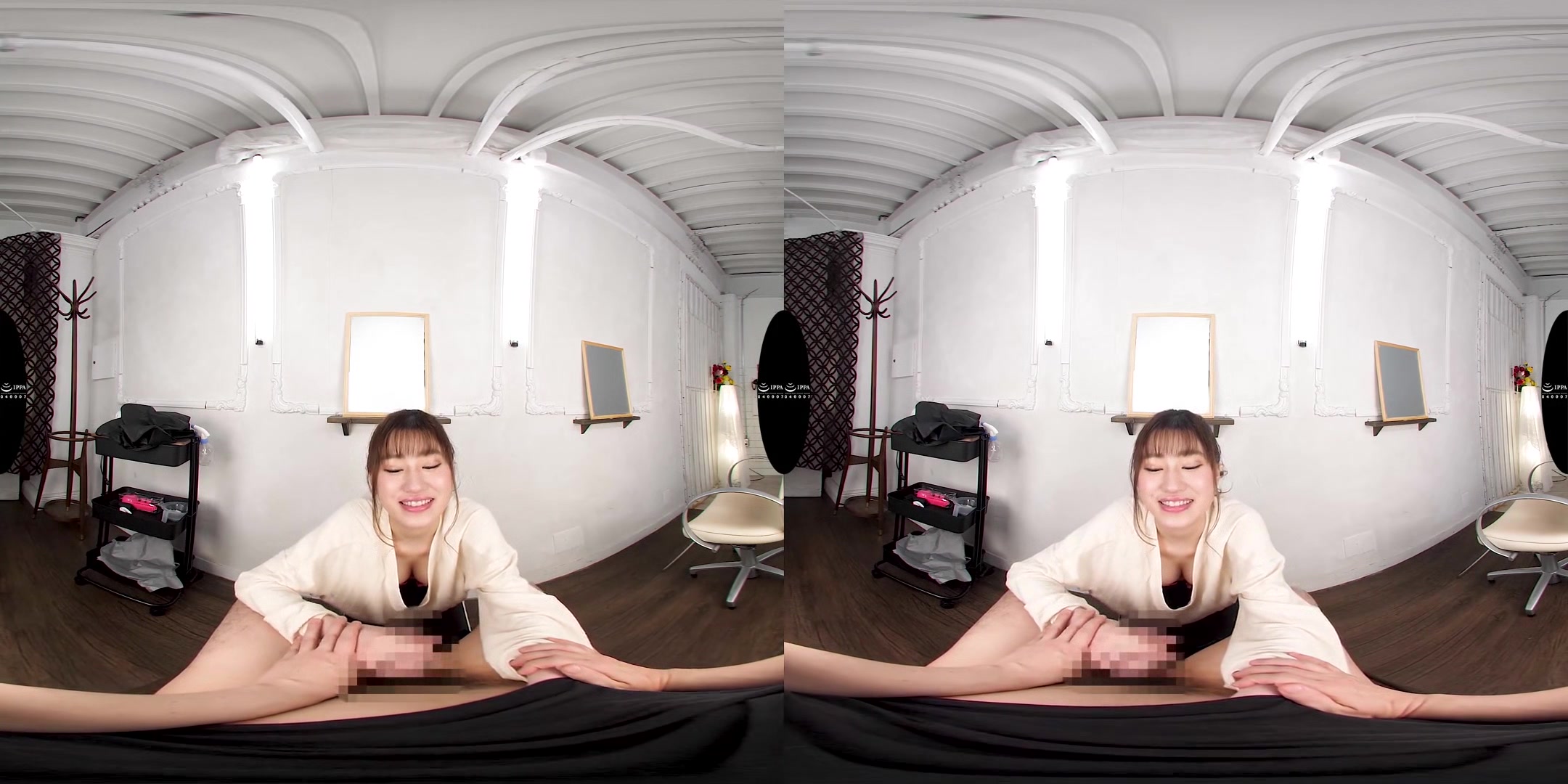 Beautiful & Busty 23 year Old Stylist on the Job; Japanese POV Hardcore
