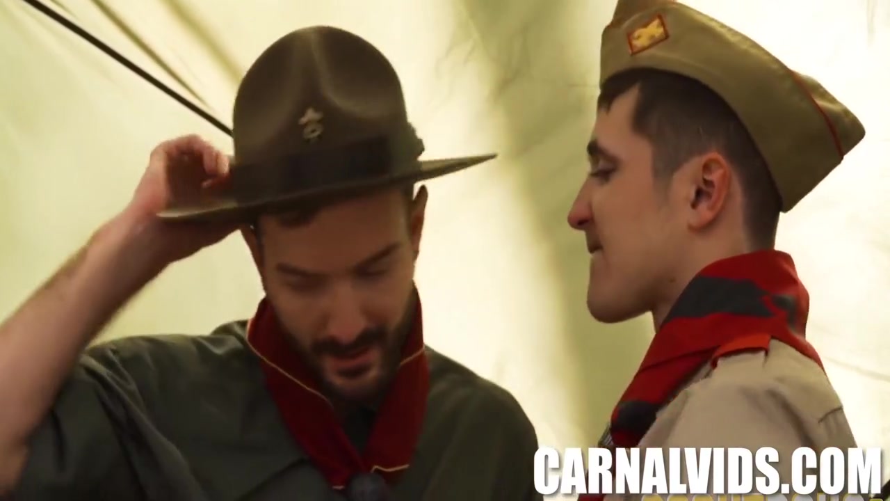Scoutmaster Barrett, Scout Nathan And Gay Porn - Pitching The Tent And 8 Min