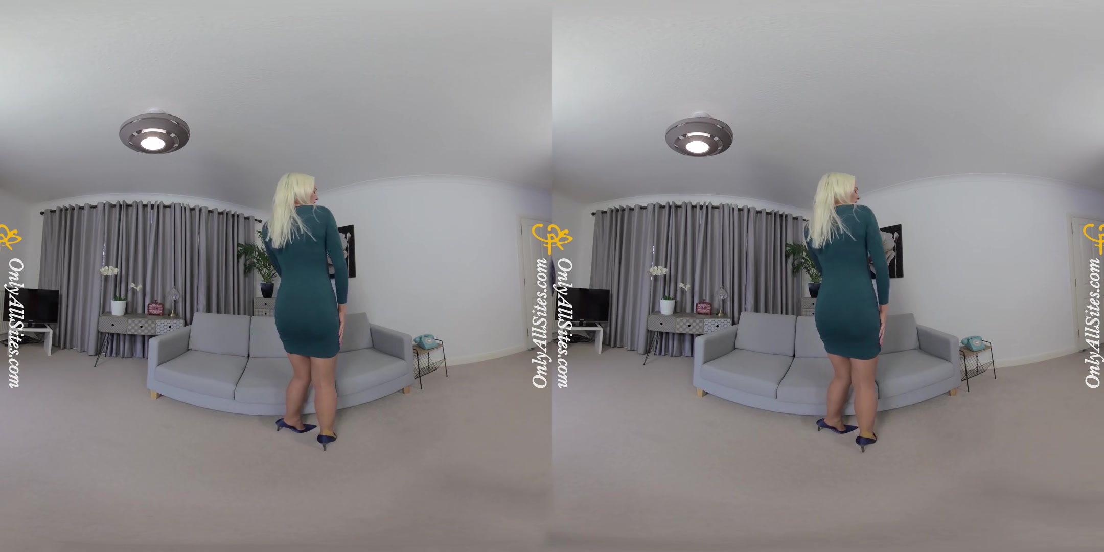 Lydia Jane - Green Dress - OnlyTease