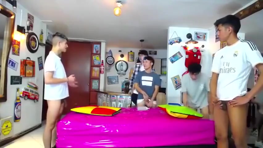 Latin Group Camboys Room Fuck Sex Show Cam Porn Tube