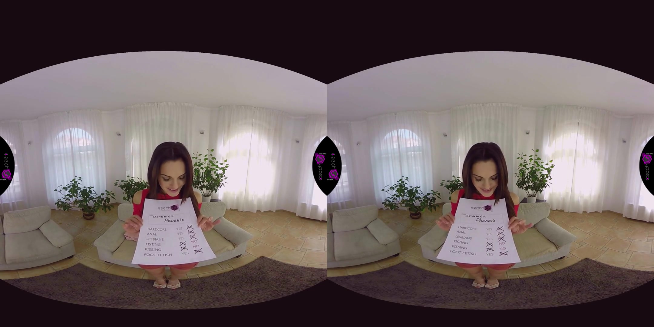 Dominica Phoenix in Dominica Phoenix Casting - CzechVRCasting