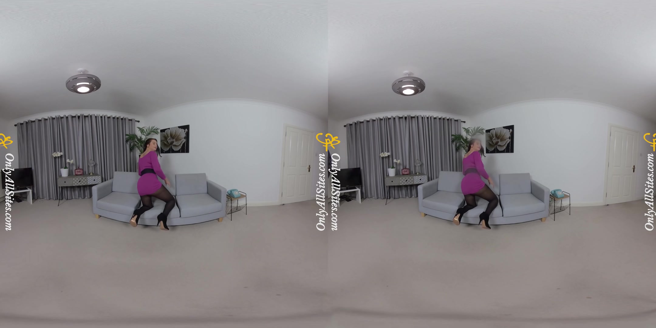 Kay G - Huge Tits and Pantyhose Are a Great Combination - OnlyTease