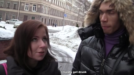 Titted redhead beauty divorced for sex