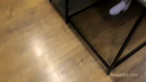 Teacher Fucked student 18+ Baby Bamby In The Ass During Private Lesson! Teacher made her suck cock under the table NRX049 - AnalVids