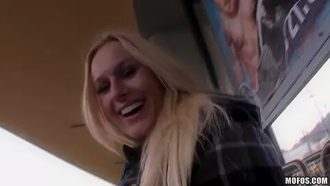 Public boobs demonstration from Angel Wicky