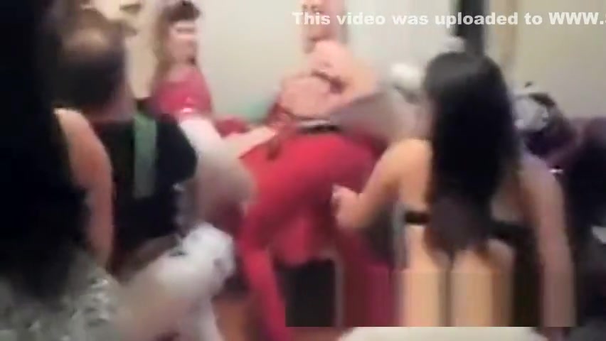 its a tranny party