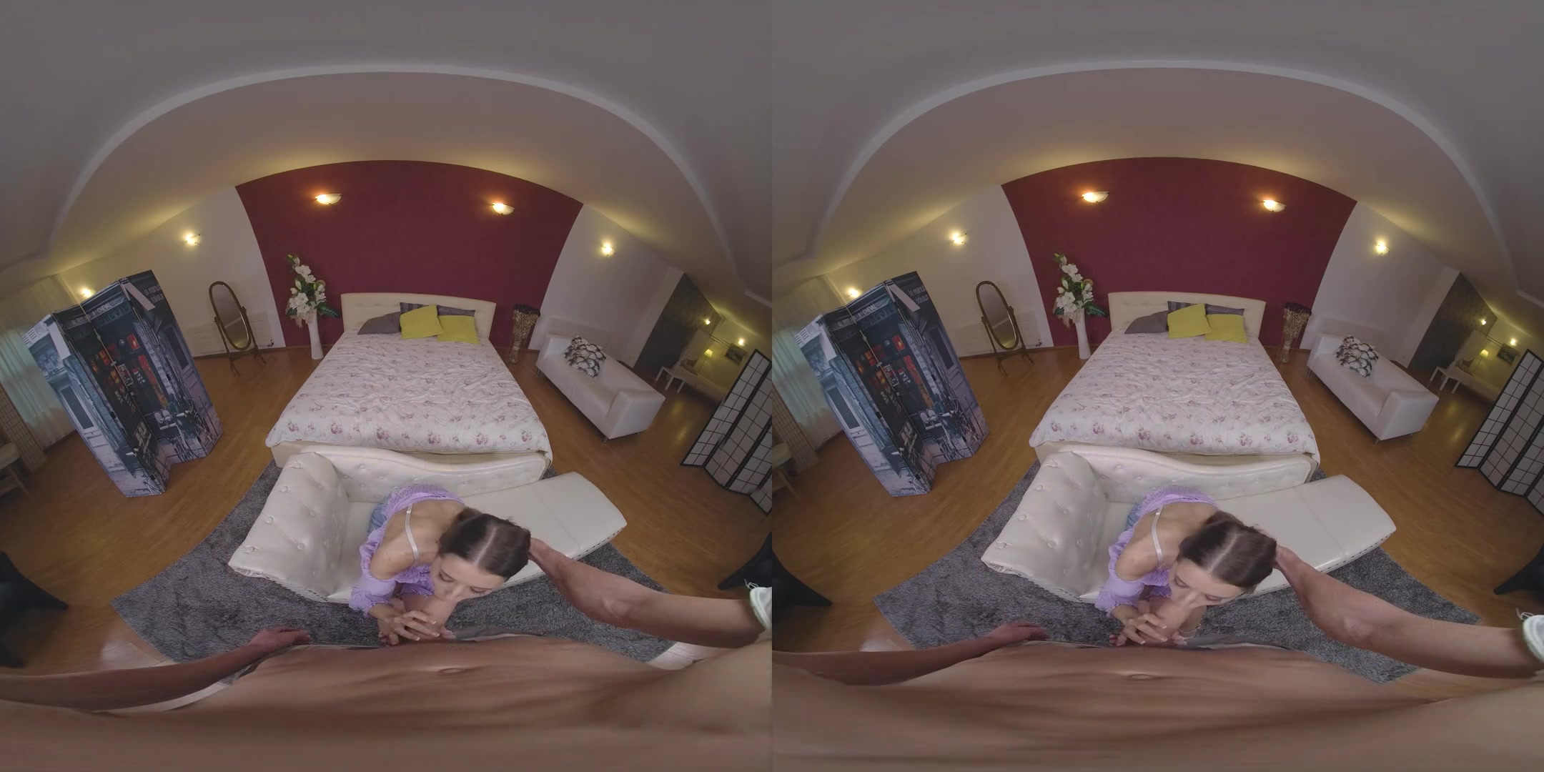 Romantic Evening with Sybil - Busty Virtual Girlfriend Experience Blowjob, Sex, and Facial