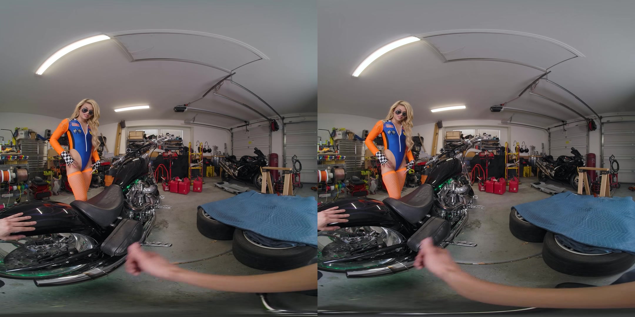Hot Ass Biker Girl