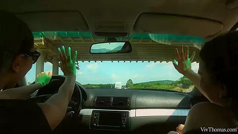 The Pick Up 2 - Hitchhiker - Alice Wayne & Kira Queen - VivThomas