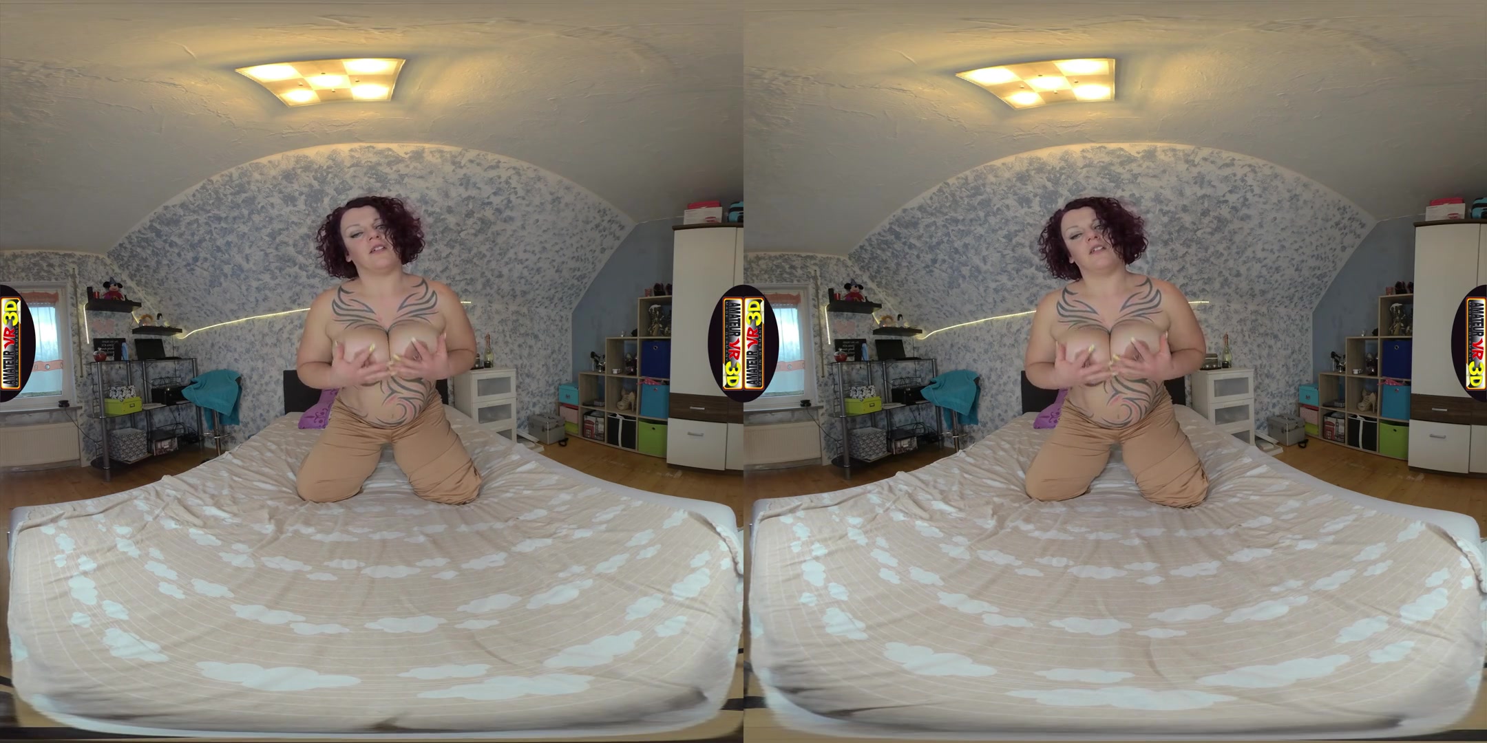 Lea - Your Tattooed Squirting Bitch; Amateur BBW Alt-Girl Solo Masturbation