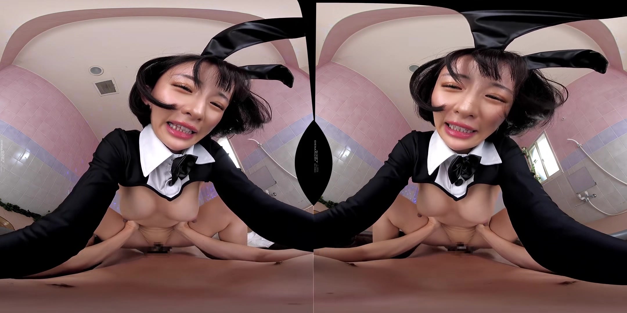 Mei Miyajima - Reverse Bunny Suit Extra Lotion Sexy Erotic Massage Part 2