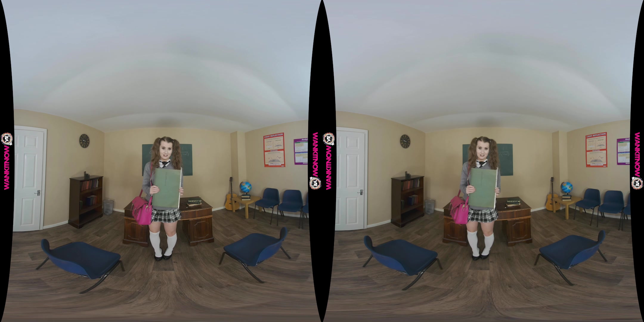 Tight College Pussy featuring Brook Logan - WankitNowVR