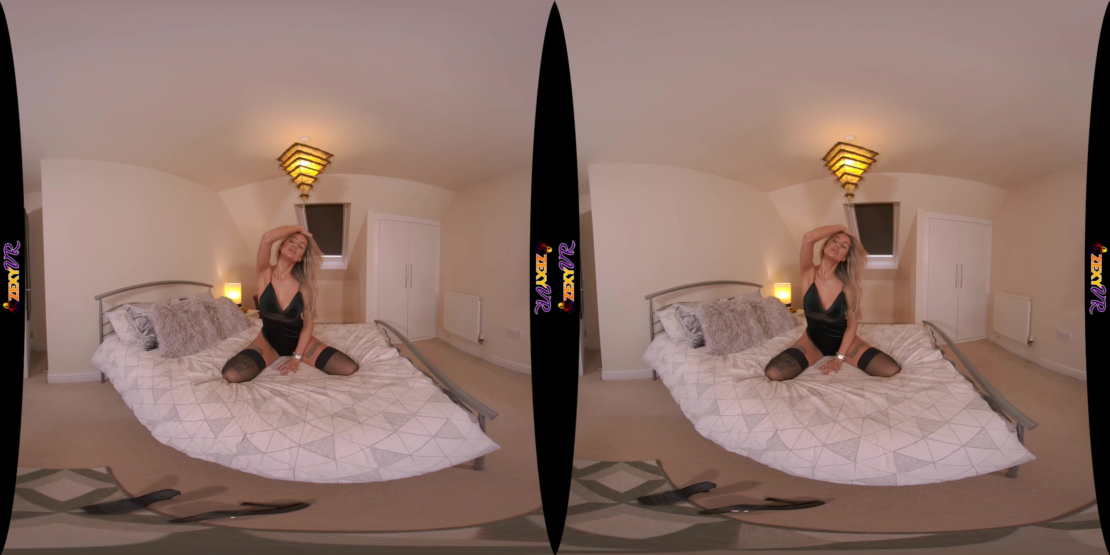 Fun On The Bed featuring Sasha - ZexyVR