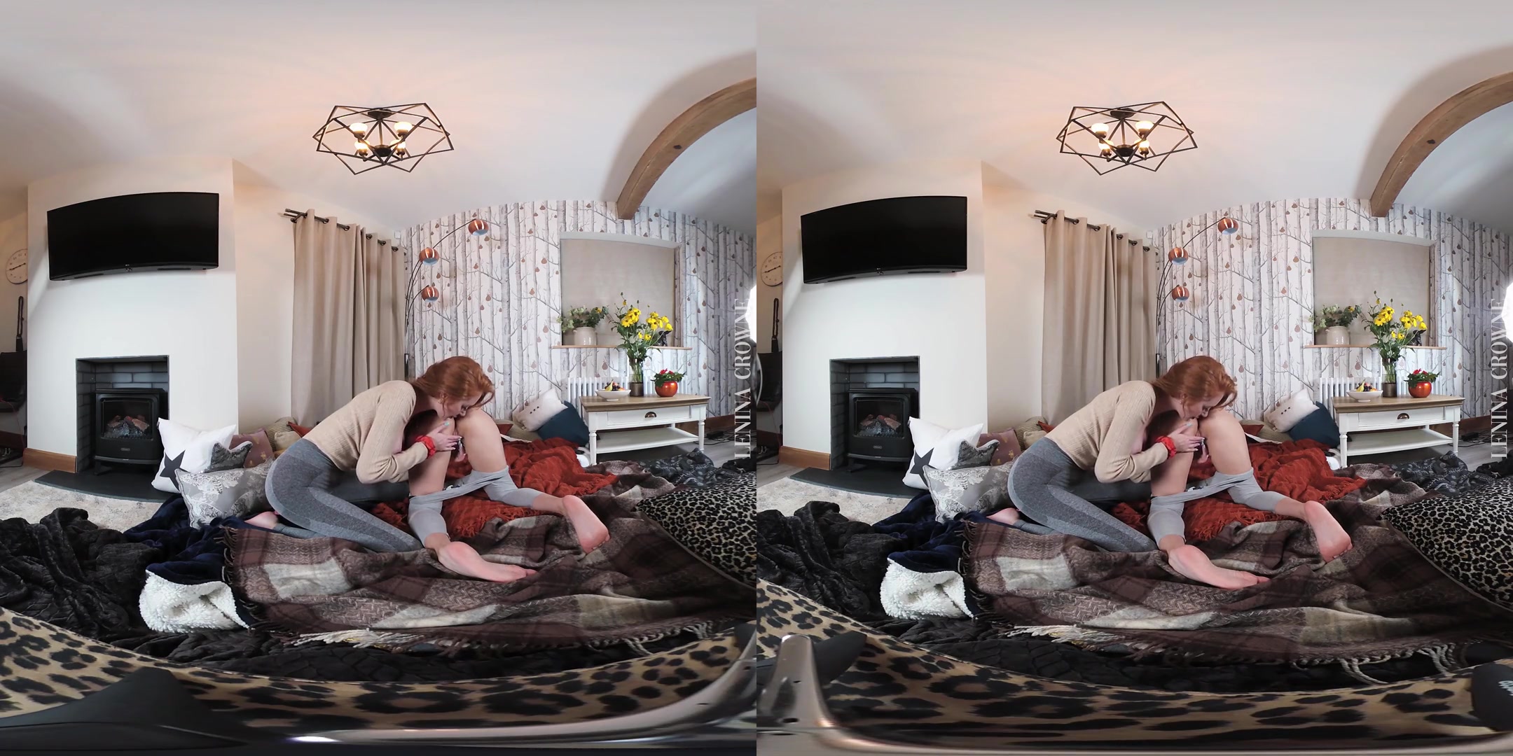Ginger And Blonde Lesbian