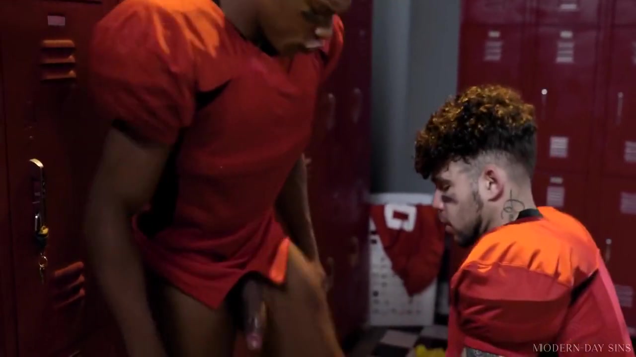 Angry Quarterback Puts Newcomer In Place In Locker Room - Joseph Castlian And Adrian Hart