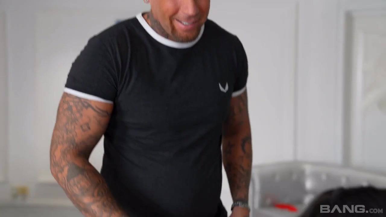 Kechteny gets fucked in front of a group of voyeuristic guys