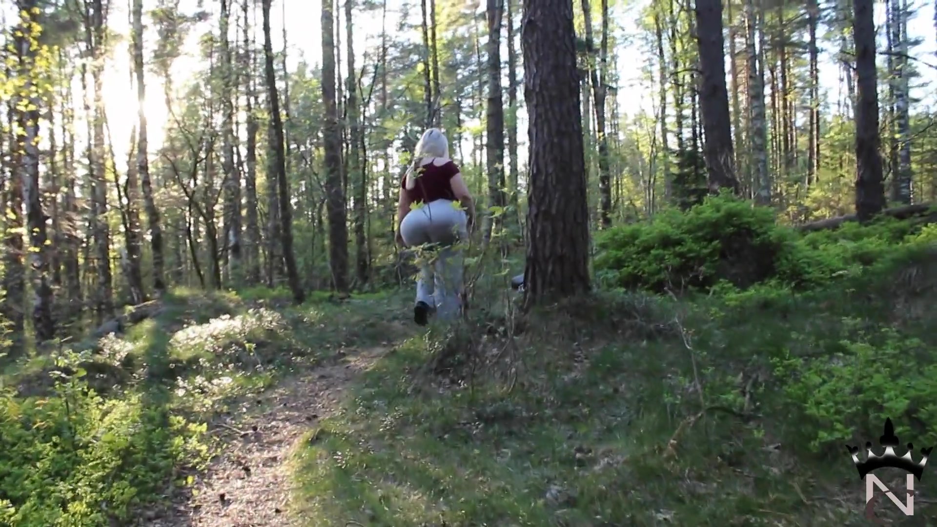 Uphill And Stretching - Sex Movies Featuring Natasha Crown