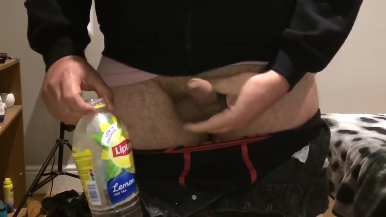 Piss Bottle Dick Play