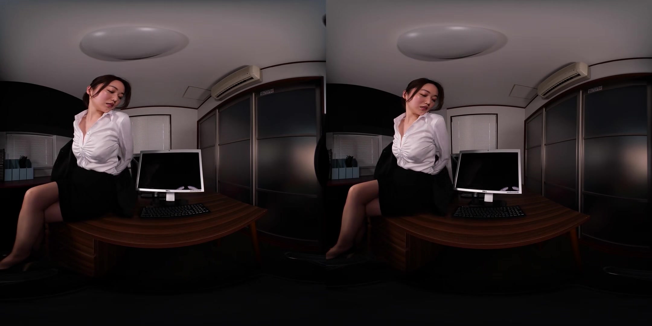 Virtual Dive: Your Boss is Good at Spoiling You; Big Tits OL Softcore Non-Nude Japanese