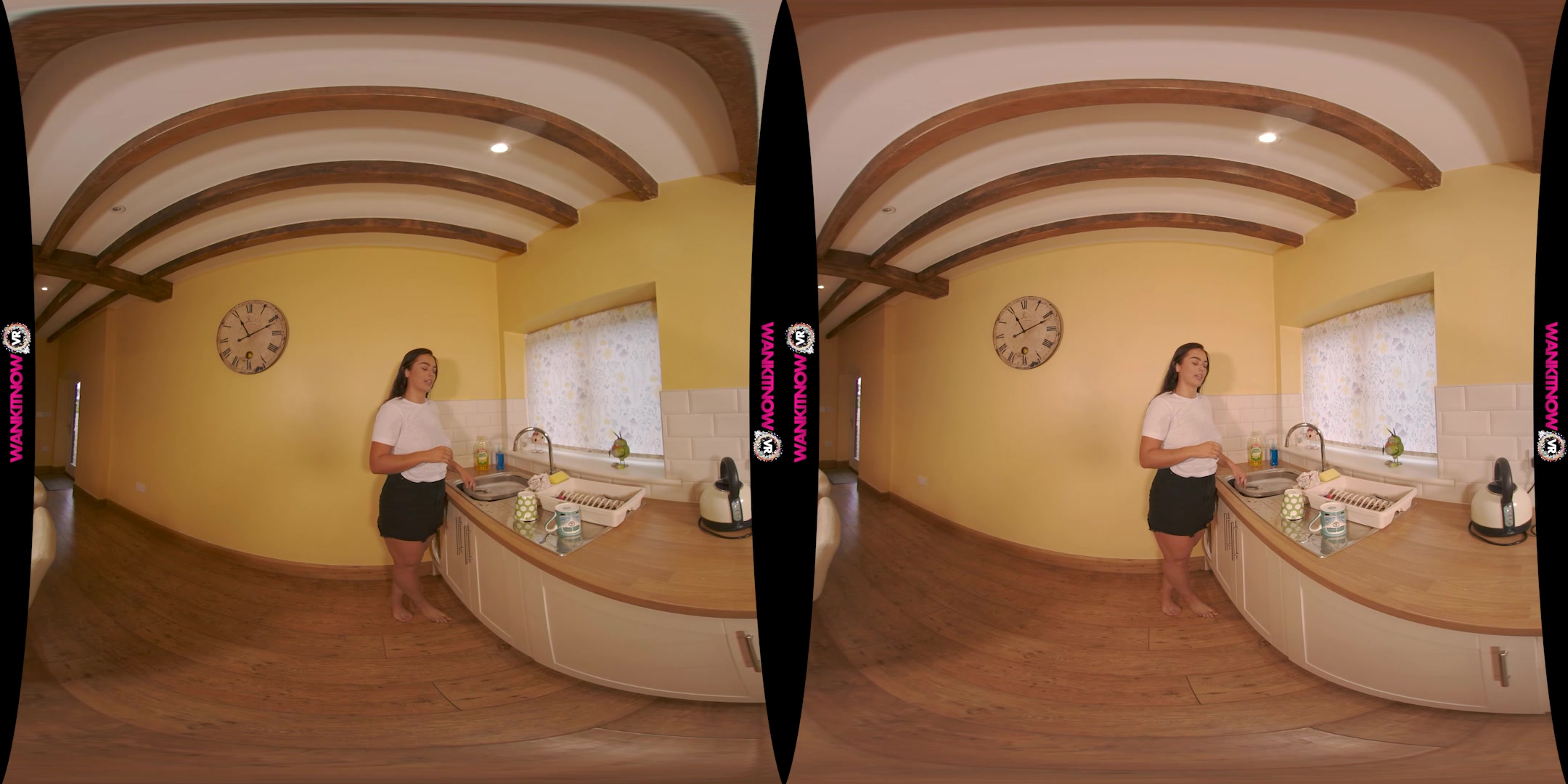 Wetting My Titties featuring Rogue - WankitNowVR