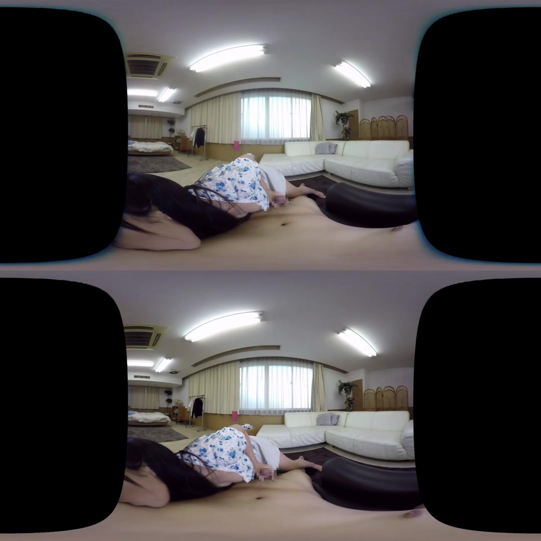 Miku Hayama - Gazing at the Virtual Blowjob - WOW!