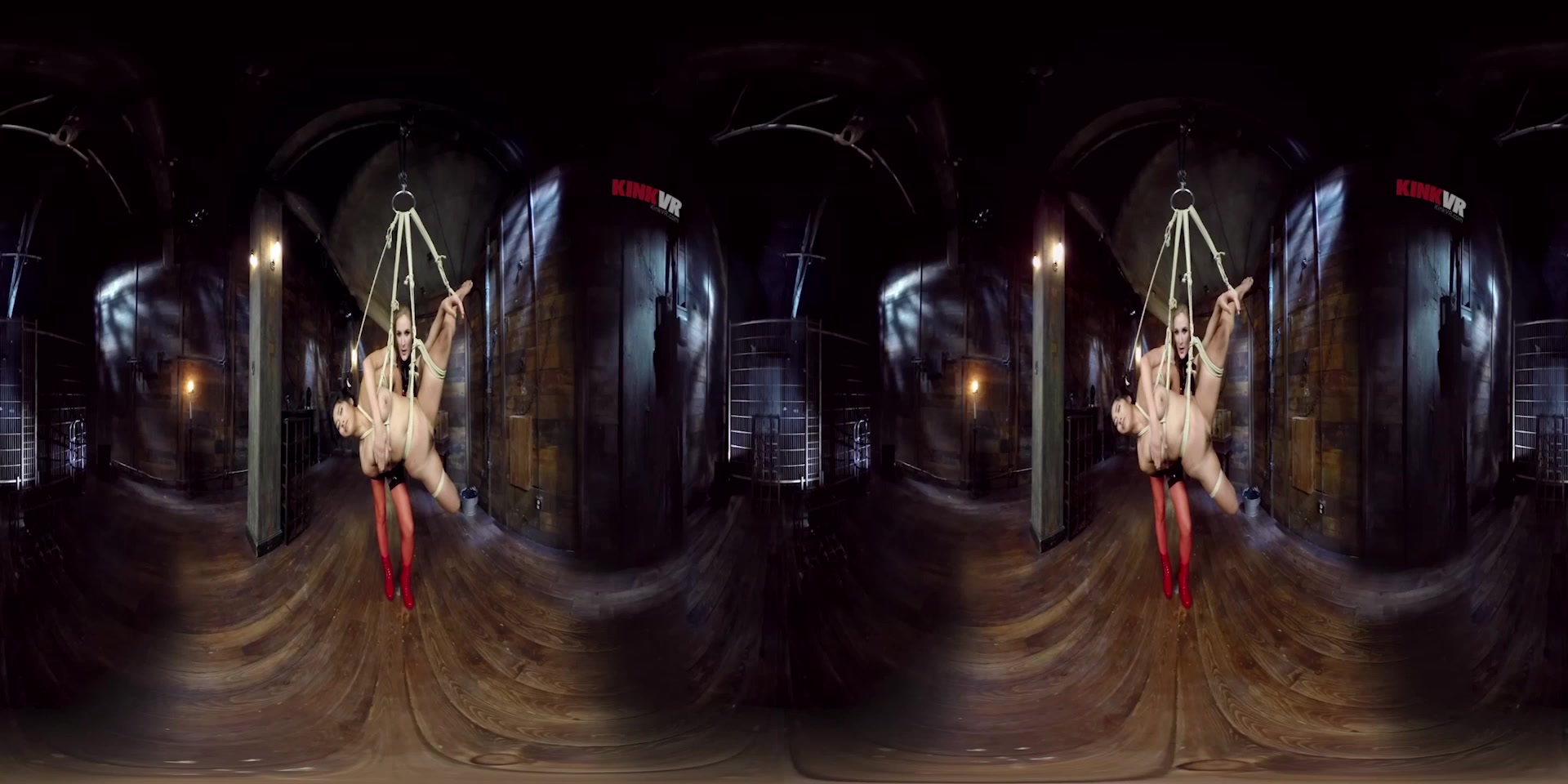 Lilith Luxe & Veruca James in Lez Service Slave - KinkVR