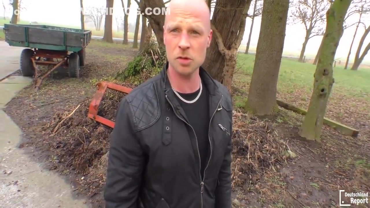 German Fucks A Stranger Outdoors 10 Min